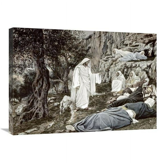 Global Gallery Jesus Commands His Disciples to Rest Art Print - James Tissot