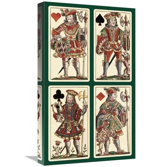 Global Gallery Knaves - Bauern Hochzeit Deck Art Print