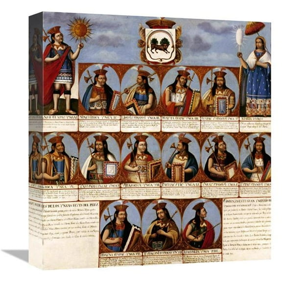 Global Gallery  La Dinastia Inca Art Print