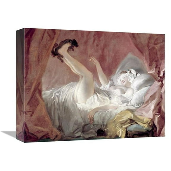 Global Gallery  La Giambette Art Print - Jean Honore Fragonard