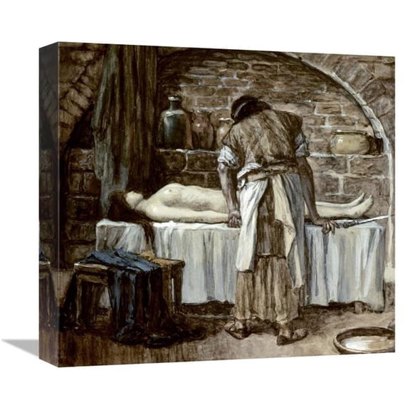 Global Gallery Levite Before the Corpse of His Wife Art Print - James Tissot