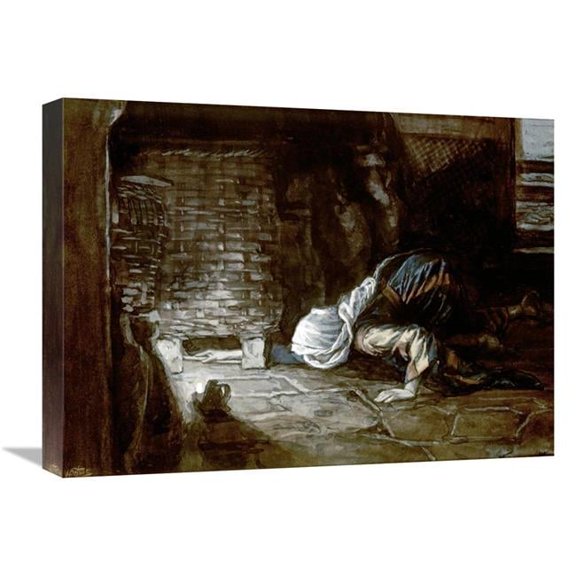 Global Gallery Lost Piece of Silver Art Print - James Tissot - 22in.