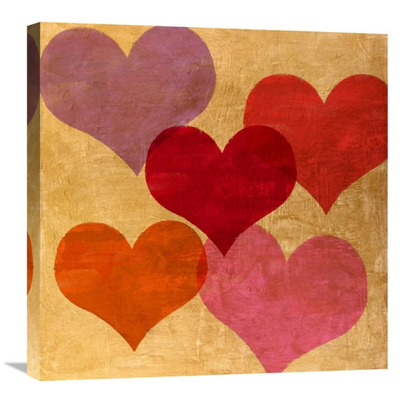 Global Gallery Malia Rodrigues 'Mucho Amor' Canvas Wall Art