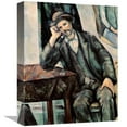 thumbnail image 1 of Global Gallery  Man Smoking a Pipe Art Print - Paul Cezanne, 1 of 1
