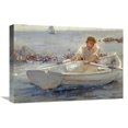thumbnail image 1 of Global Gallery  Man in a Rowing Boat Art Print 22 in., 1 of 1