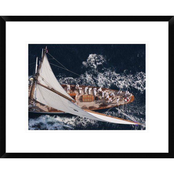 Global Gallery Marc Pelissier 'Above Moonbeam' Framed Wall Art