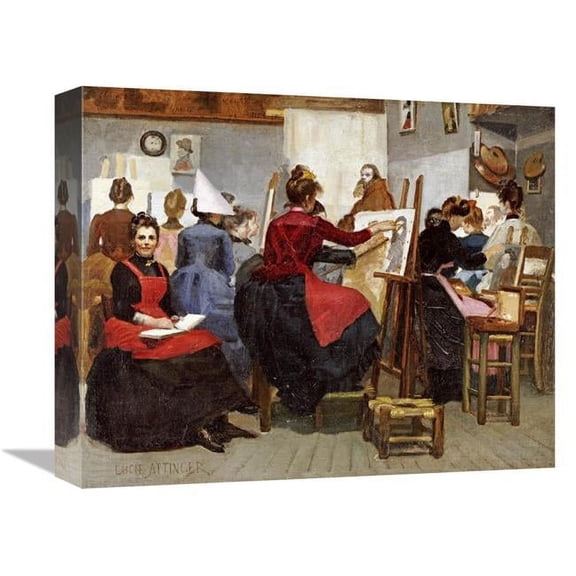 Global Gallery Mon Atelier Art Print - Lucie Attinger 16 in.