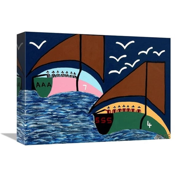 Global Gallery  Montaque Harbour Art Print - Ulrick Fox