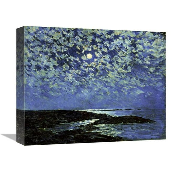 Global Gallery Moonlight - Isle of Shoals Art Print - Childe Hassam