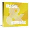 thumbnail image 1 of Global Gallery GCS-458102-1818-142 18 x 18 in. Morning Sentiments - Rise & Shine Art Print - BG.Studio, 1 of 1