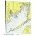 thumbnail image 1 of Global Gallery  Nautical Chart - Buzzards Bay CA. 1974 Art Print - NOAA Historical Map & Chart Collection - 30in., 1 of 1