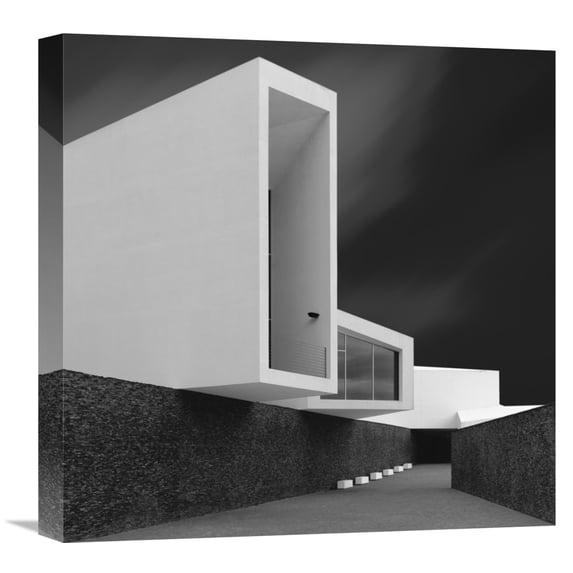 Global Gallery Olavo Azevedo,'White Walls' Stretched Canvas Artwork