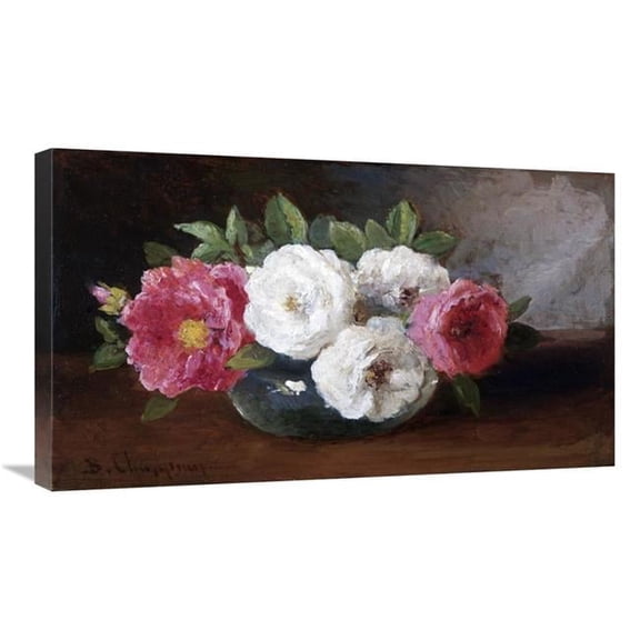 Global Gallery Pink & White Art Print - Benjamin Champney - 30in.