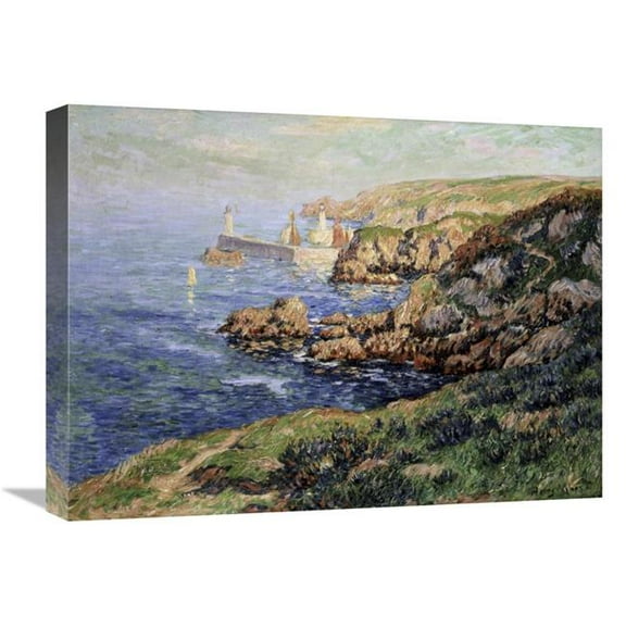 Global Gallery  Port Judy - Ile De Graix - Morbihan Art Print - Henry Moret 22 in.