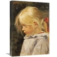 thumbnail image 1 of Global Gallery  Portrait of Ingeborg Treschow Art Print - Frants Henningsen - 22in., 1 of 1