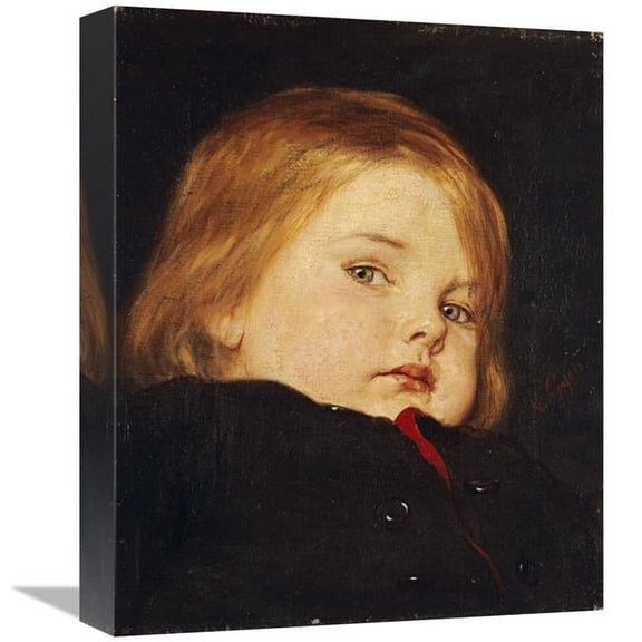 Global Gallery  Portrait of a Child Art Print