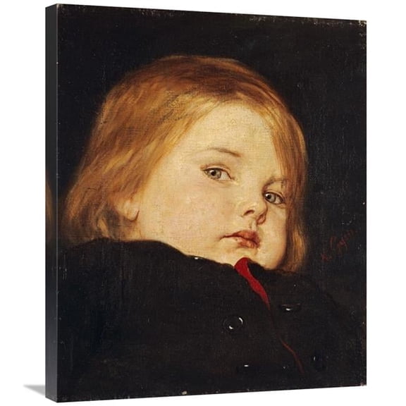 Global Gallery  Portrait of a Child Art Print