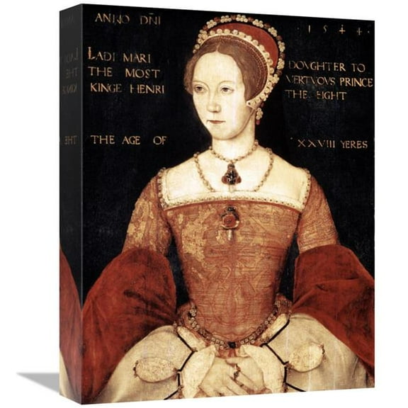 Global Gallery Queen Mary I Art Print - Master John