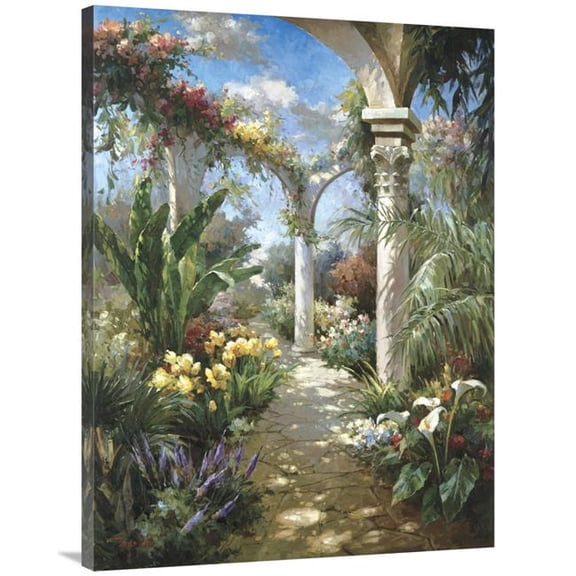 Global Gallery  Quiet Arbor Art Print - James Reed