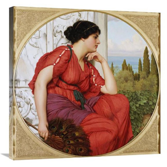 Global Gallery Reverie Art Print - John William Godward