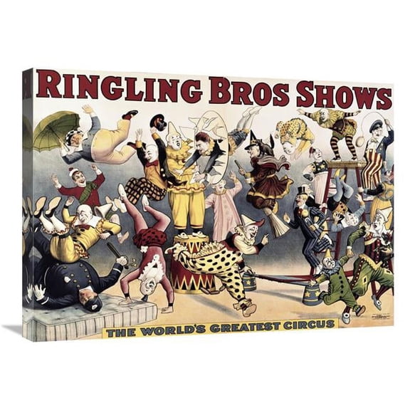 Global Gallery  Ringling Bros. Shows Art Print - Unknown