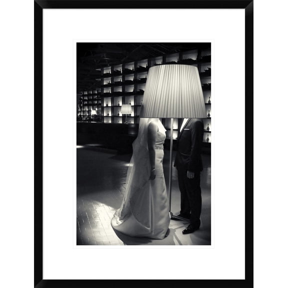 Global Gallery Rockas Kane 'No Idea' Framed Wall Art