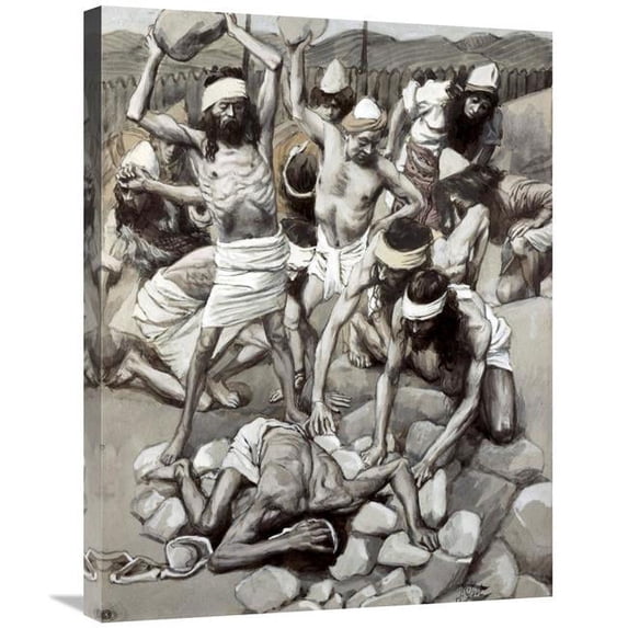 Global Gallery Sabbath Breaker Stoned Art Print - James Tissot
