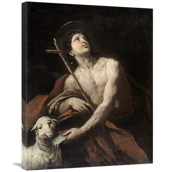 Global Gallery Saint John the Baptist Art Print 30 in.