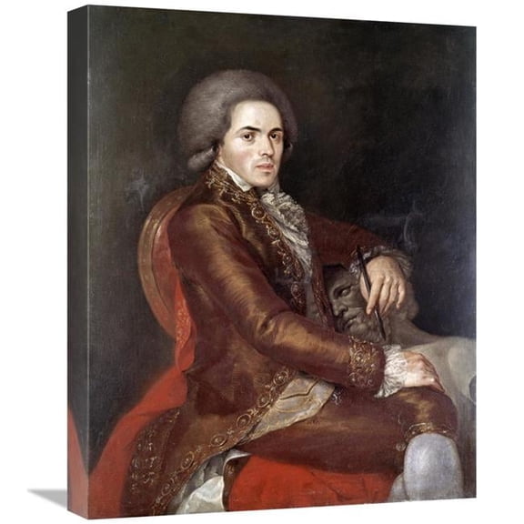 Global Gallery  Sculptor Manuel Tolsa Art Print - Rafael Jimeno Y Planes