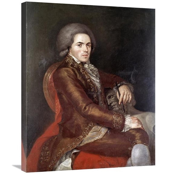 Global Gallery  Sculptor Manuel Tolsa Art Print - Rafael Jimeno Y Planes