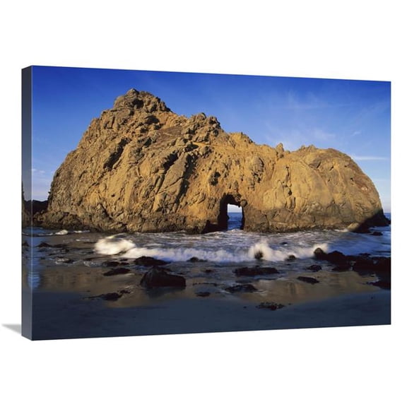 Global Gallery  Sea Arch at Pfeiffer Beach - Big Sur - California Art Print - Tim Fitzharris