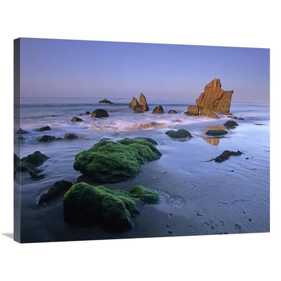 Global Gallery Seastacks on El Matador State Beach - Malibu - California Art Print
