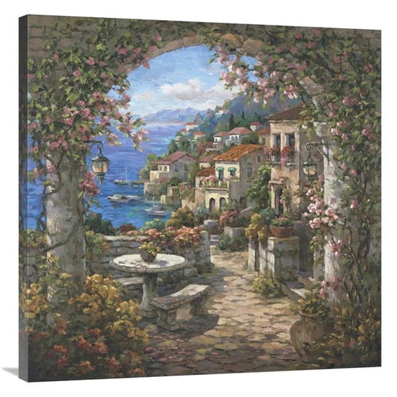 Global Gallery Seaview Hideaway II Art Print - Yuri Lee