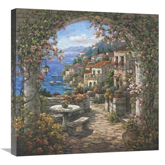 Global Gallery Seaview Hideaway II Art Print - Yuri Lee