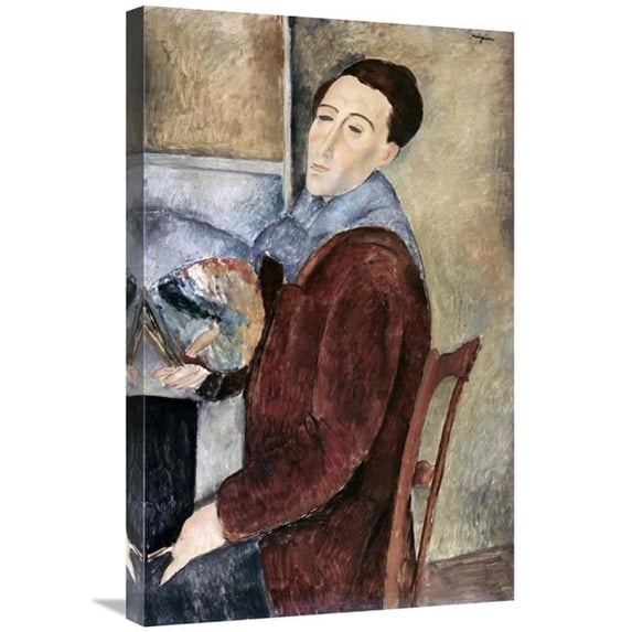 Global Gallery Self-Portrait Art Print - Amedeo Modigliani