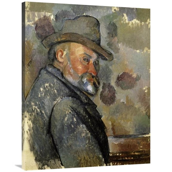 Global Gallery  Self Portrait Art Print - Paul Cezanne