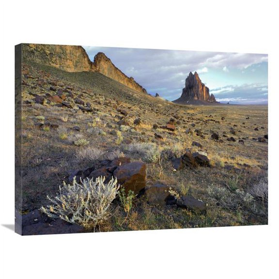 Global Gallery  Shiprock - the Basalt Core of An Extinct Volcano - New Mexico Art Print - Tim Fitzharris
