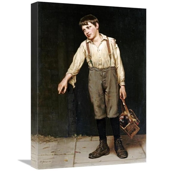 Global Gallery  Shoeshine Boy Art Print