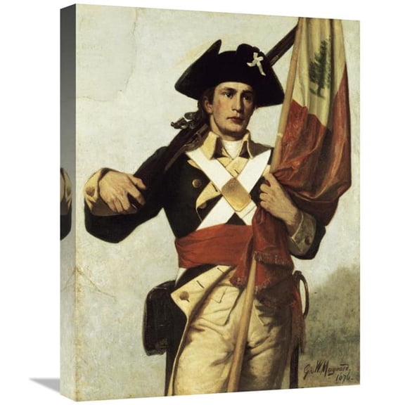 Global Gallery Soldier of the Revolution Art Print - George Willoughby Maynard