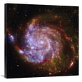 thumbnail image 1 of Global Gallery  Spitzer-Hubble-Chandra Composite of M101 Art Print - NASA, 1 of 1
