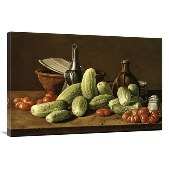 Global Gallery Still Life Art Print - Luis Egidio Melendez