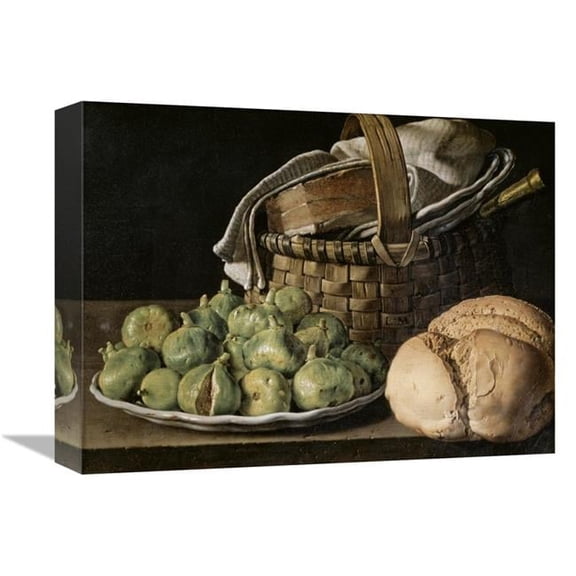 Global Gallery Still Life with Figs Art Print - Luis Egidio Melendez