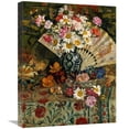 thumbnail image 1 of Global Gallery  Still Life with a Fan Art Print - Georges Lemmen - 22in., 1 of 1