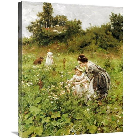 Global Gallery Summers Delight Sommerlust Art Print - Hermann Seeger