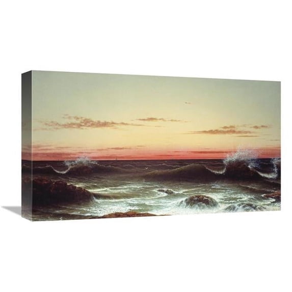 Global Gallery Sunset Art Print - Martin Johnson Heade