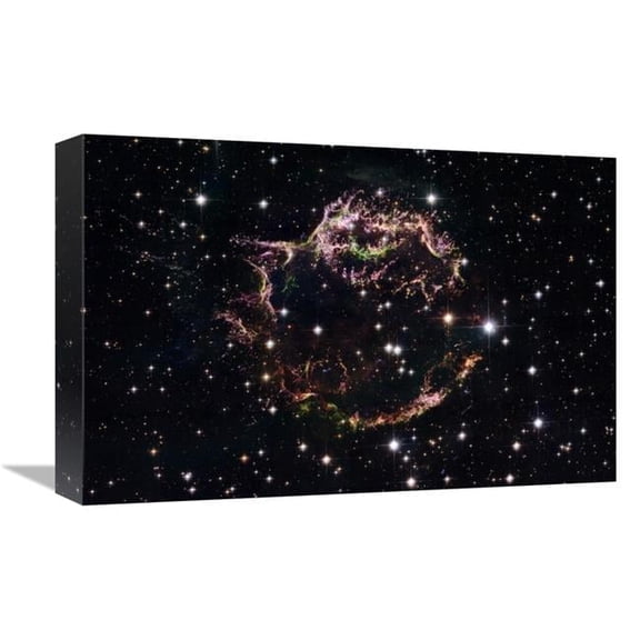 Global Gallery Supernova Remnant Cassiopeia A - March 2004 Art Print - NASA