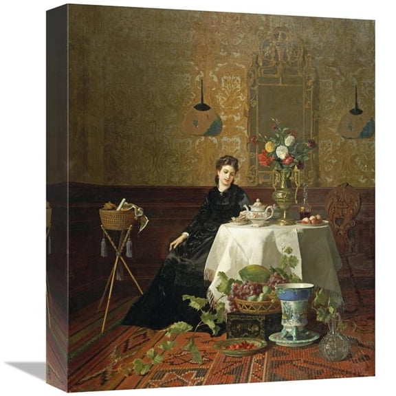 Global Gallery  Taking Tea Art Print - David Noter