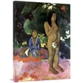 thumbnail image 1 of Global Gallery  Talk About the Evil Spirit Art Print - Paul Gauguin, 1 of 1