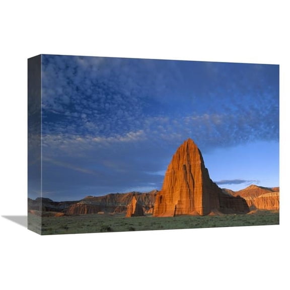 Global Gallery Temples of the Sun & Moon in Cathedral Valley - Capitol Reef National Park - Utah Art Print - Tim Fitzharris