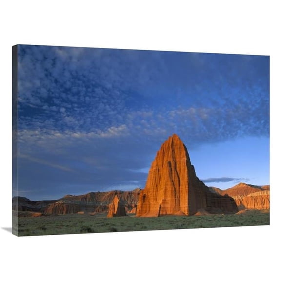 Global Gallery Temples of the Sun & Moon in Cathedral Valley - Capitol Reef National Park - Utah Art Print - Tim Fitzharris